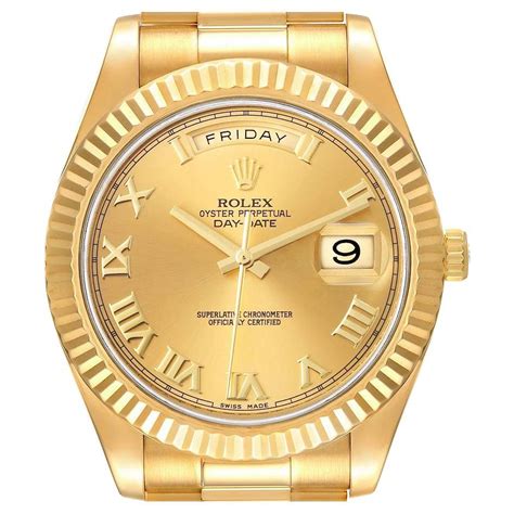 rolex day date roman numerals|Rolex Day-Date 36 yellow.